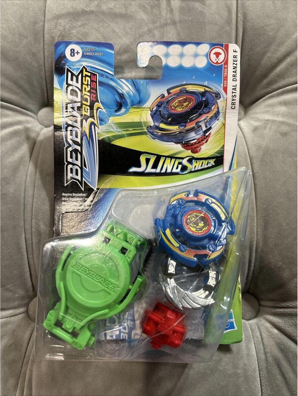 Beyblade Burst Rise Slingshock - Crystal Dranzer F Starter Pack